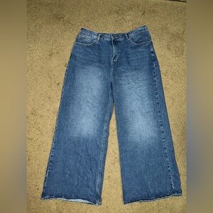 baggy pants from shein size 0XL